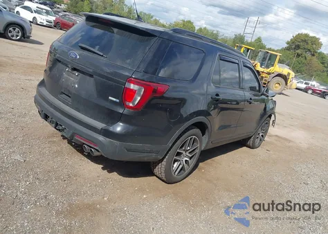 2019 Ford Explorer Sport из США, поврежденный, VIN 1FM5K8GT4KGB00820